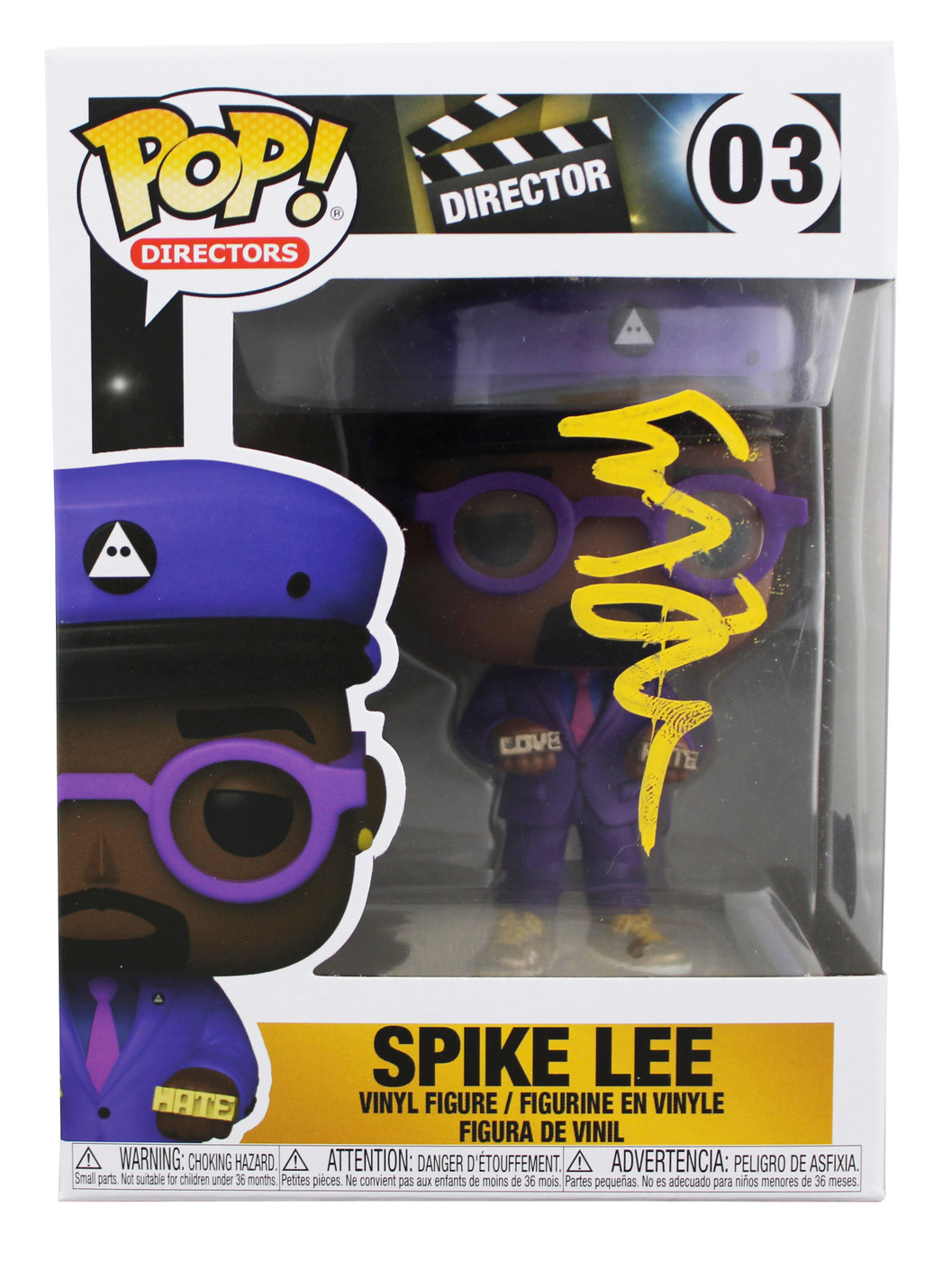 Spike Lee Authentic Signed Director #03 Funko Pop Vinyl Figure BAS #BL27095