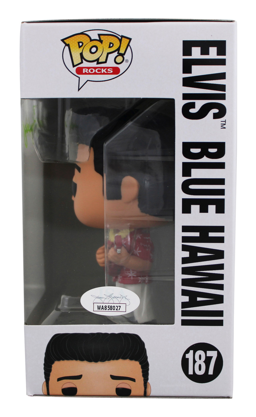 Priscilla Presley Signed Elvis #187 Funko Pop Vinyl Figure JSA
