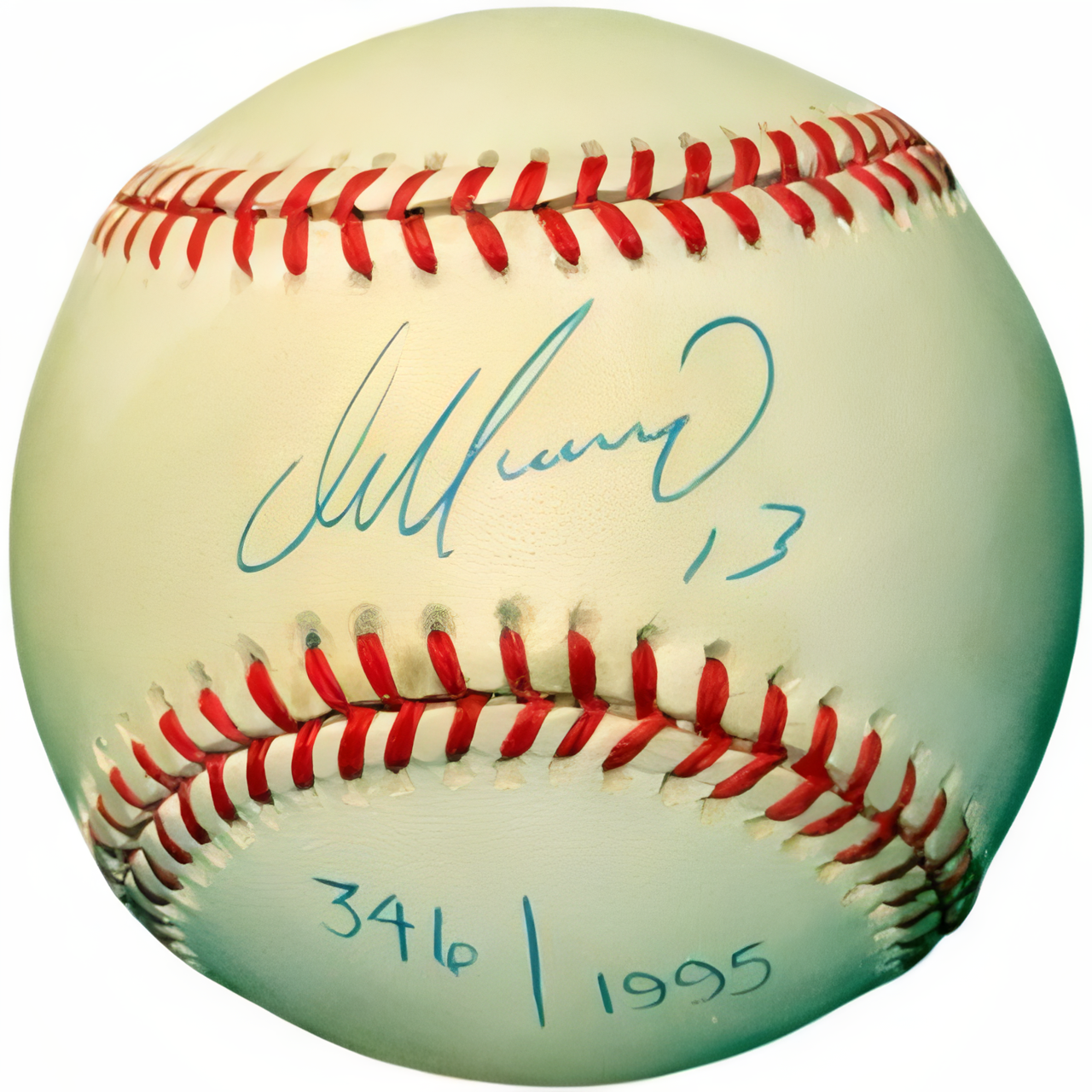 Dan Marino Signed Rawlings Official American League Baseball #13  /199  Toned  Upper Deck Hologram (Dolphins/Hof)