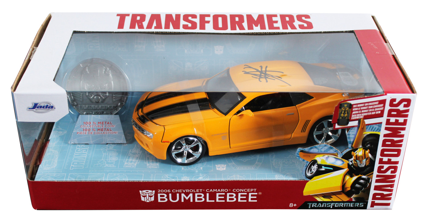 Shia LaBeouf Transformers Signed 2006 Chevrolet Camaro 1:24 Die Cast Car BAS