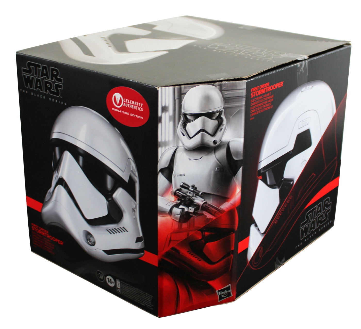 John Boyega Star Wars The Force Awakens "FN-2187" Signed Helmet BAS #BV56517