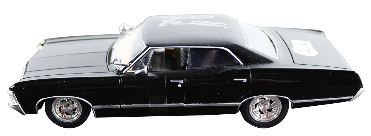 Jared Padalecki Supernatural Signed 1967 Impala 1:24 Die Cast Car BAS #BV56516
