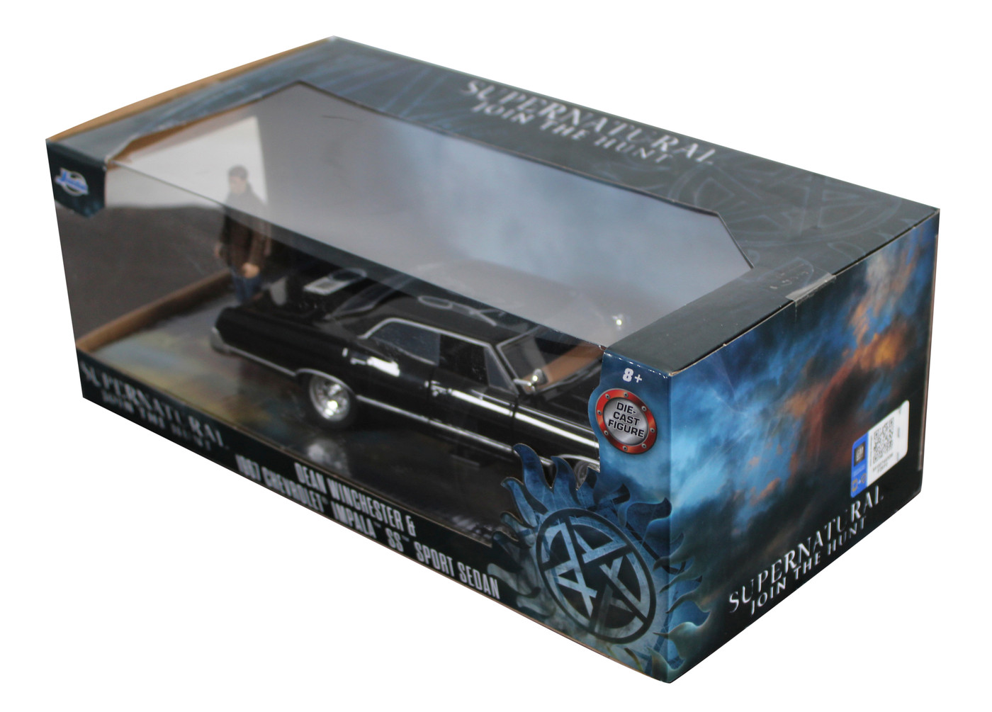 Jared Padalecki Supernatural Signed 1967 Impala 1:24 Die Cast Car