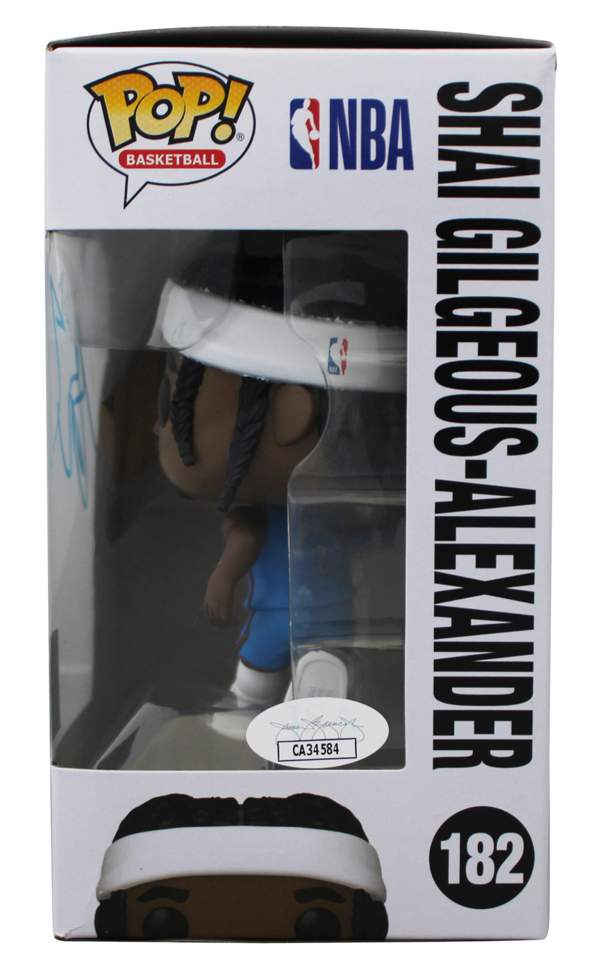 Thunder Shai Gilgeous-Alexander Signed #182 Funko Pop Vinyl Figure