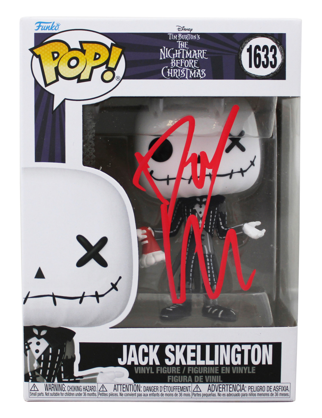 Danny Elfman The Nightmare Before Christmas Signed #1633 Funko Pop Figure JSA