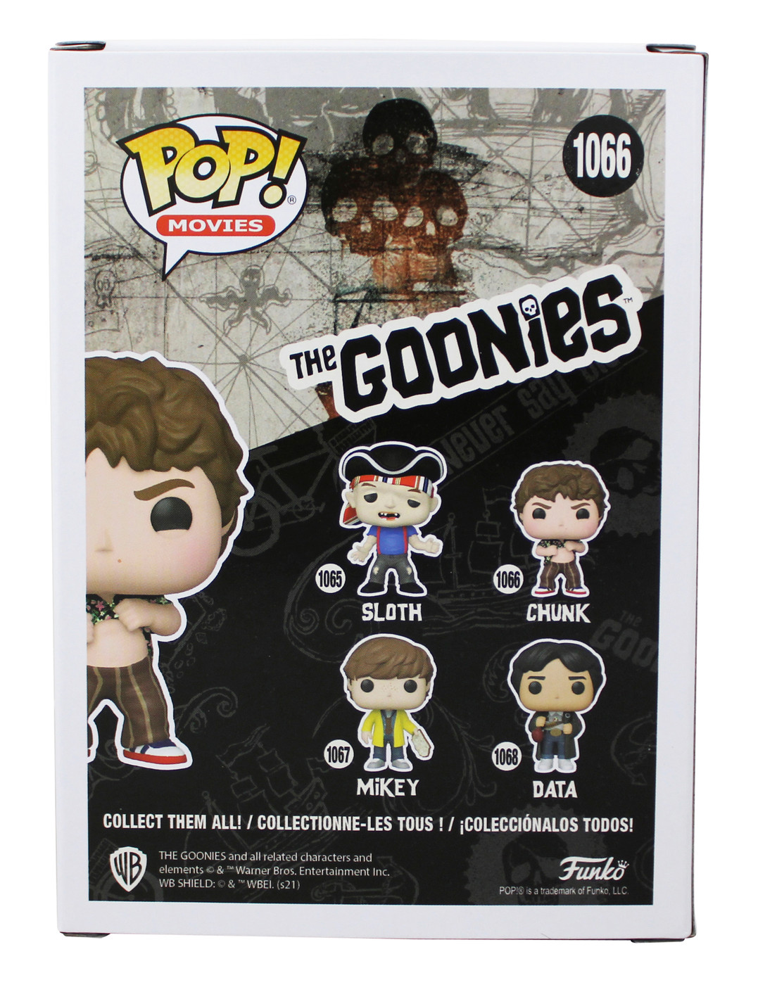 Jeff Cohen The Goonies "2x Insc" Signed Chunk #1066 Funko Pop Vinyl Figure BAS W Version 1