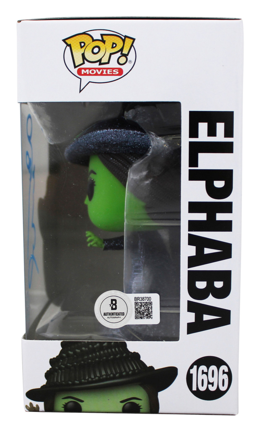 Idina Menzel Wicked Authentic Signed Elphaba #1696 Funko Pop Vinyl Figure BAS Version 1