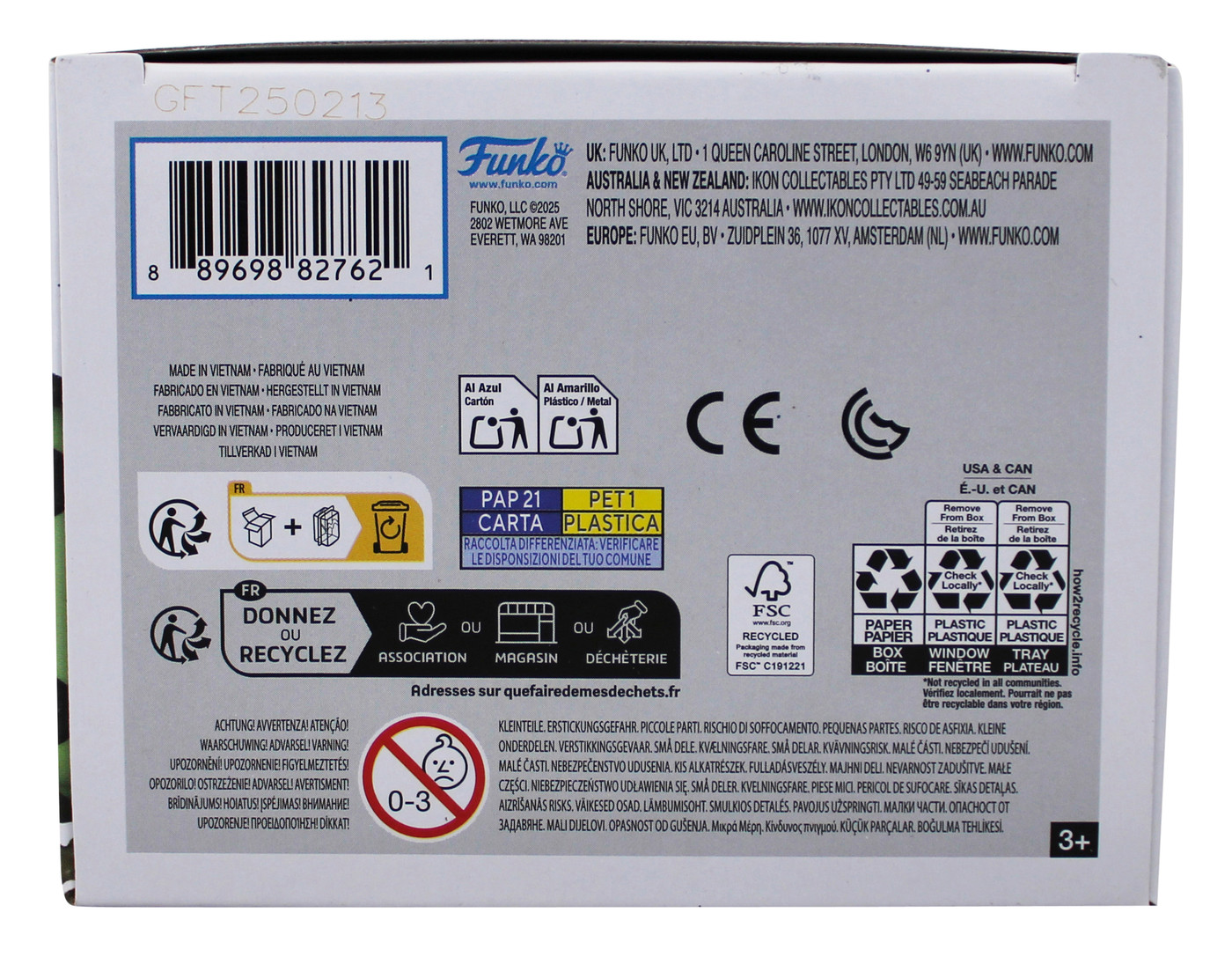 Idina Menzel Wicked Authentic Signed Elphaba #1696 Funko Pop Vinyl Figure BAS Version 1