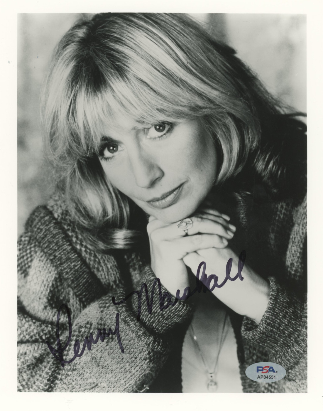 Penny Marshall Laverne & Shirley Authentic Signed 8x10 Photo PSA/DNA #AP84551