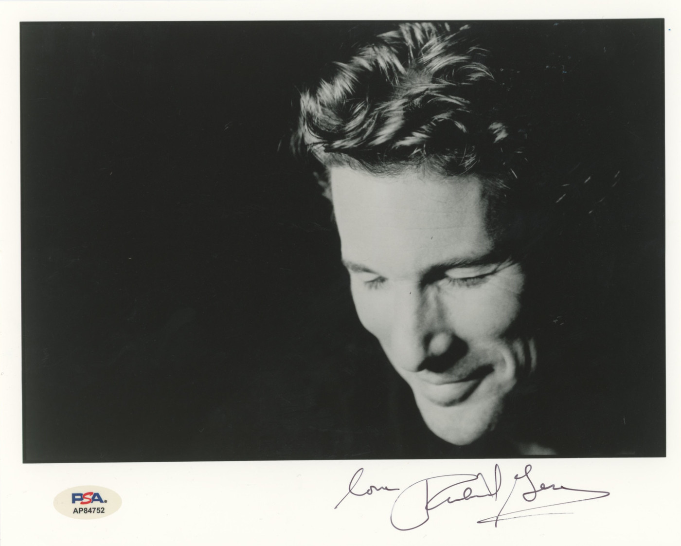 Richard Gere Pretty Woman Authentic Signed 8x10 Horizontal Photo PSA/DNA AP84752