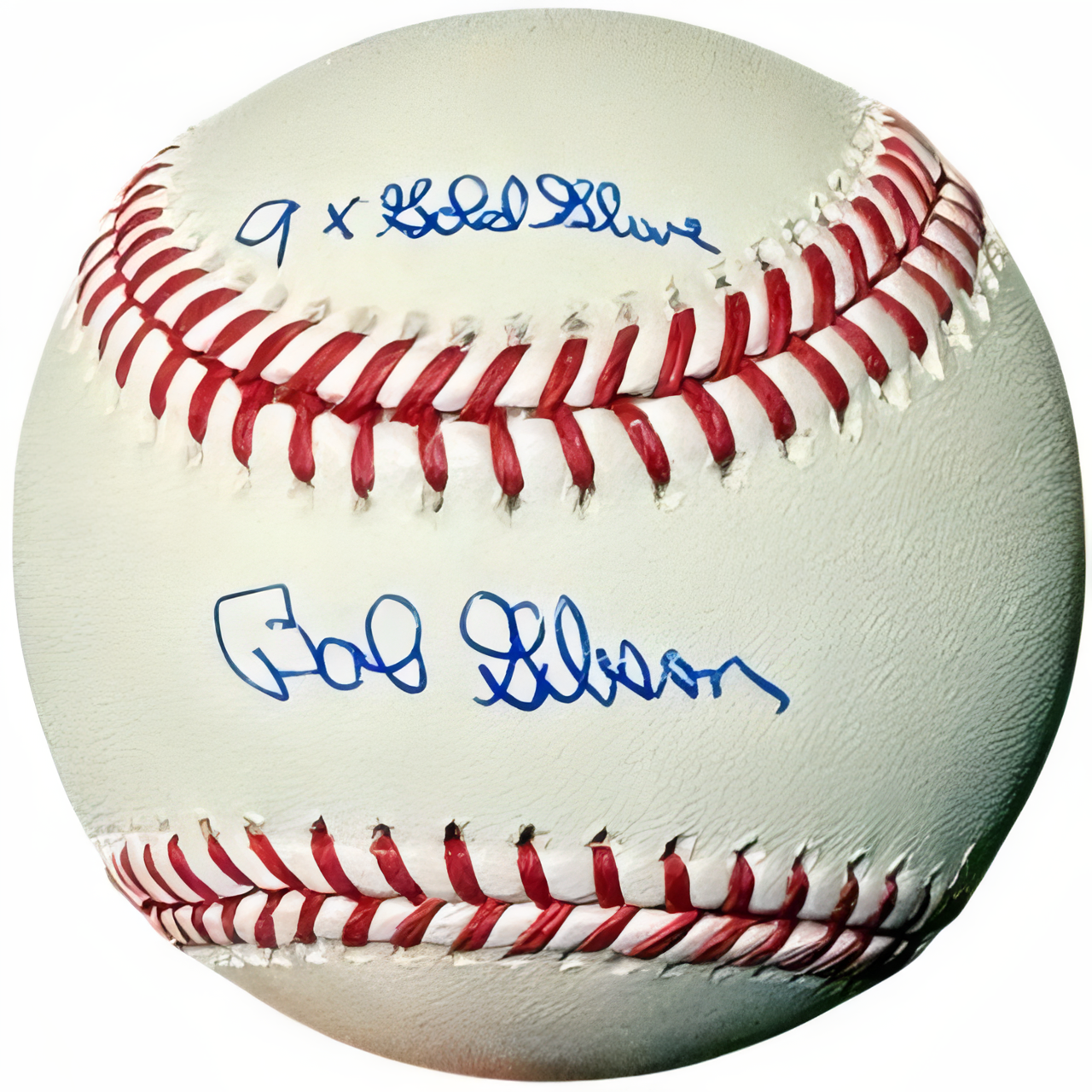 Bob Gibson Signed Rawlings Official Major League Baseball 9 X Gold Glove  Beckett (St. Louis Cardinals/Hof)