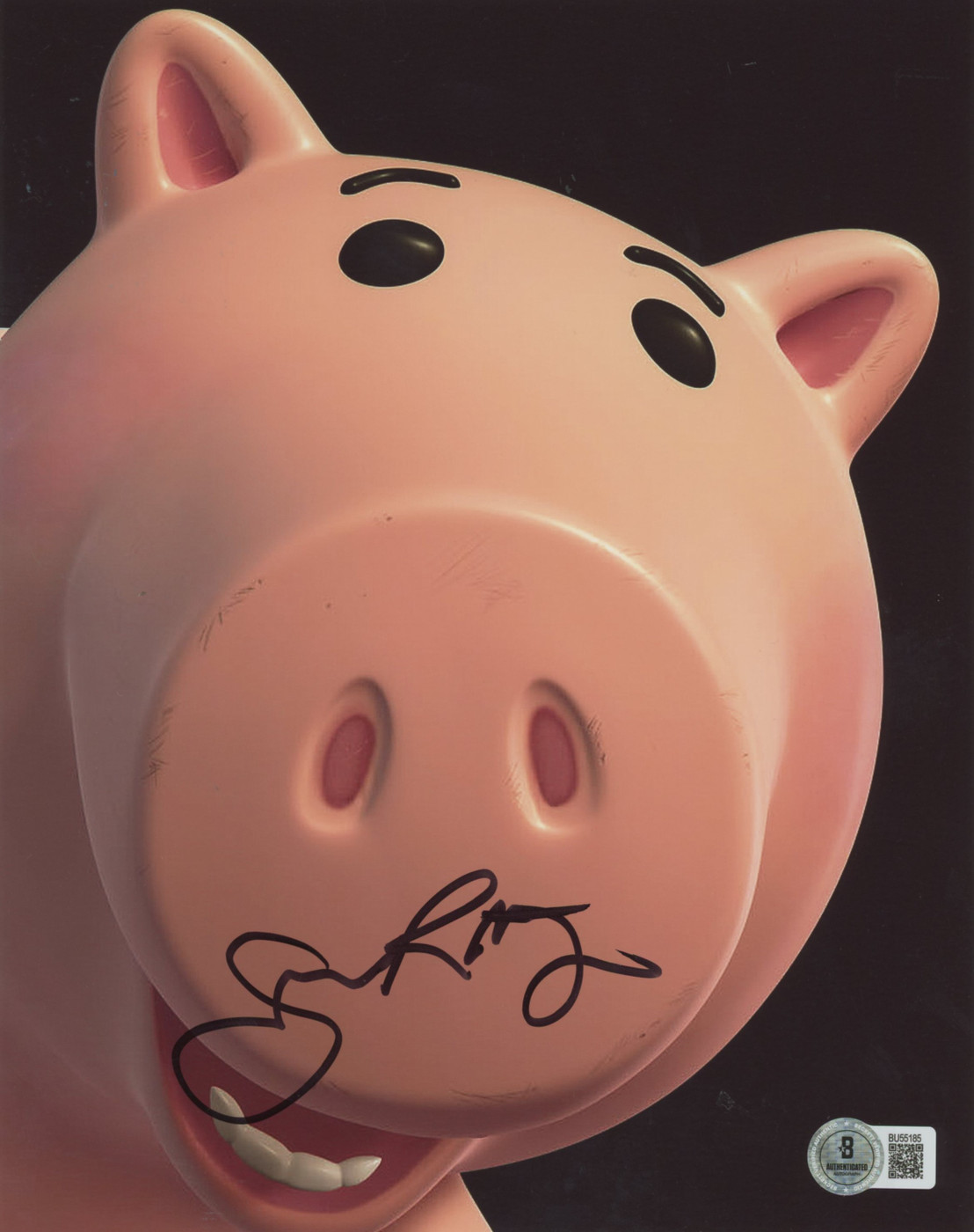 John Ratzenberger Toy Story Authentic Signed 8x10 Vertical Photo BAS 4