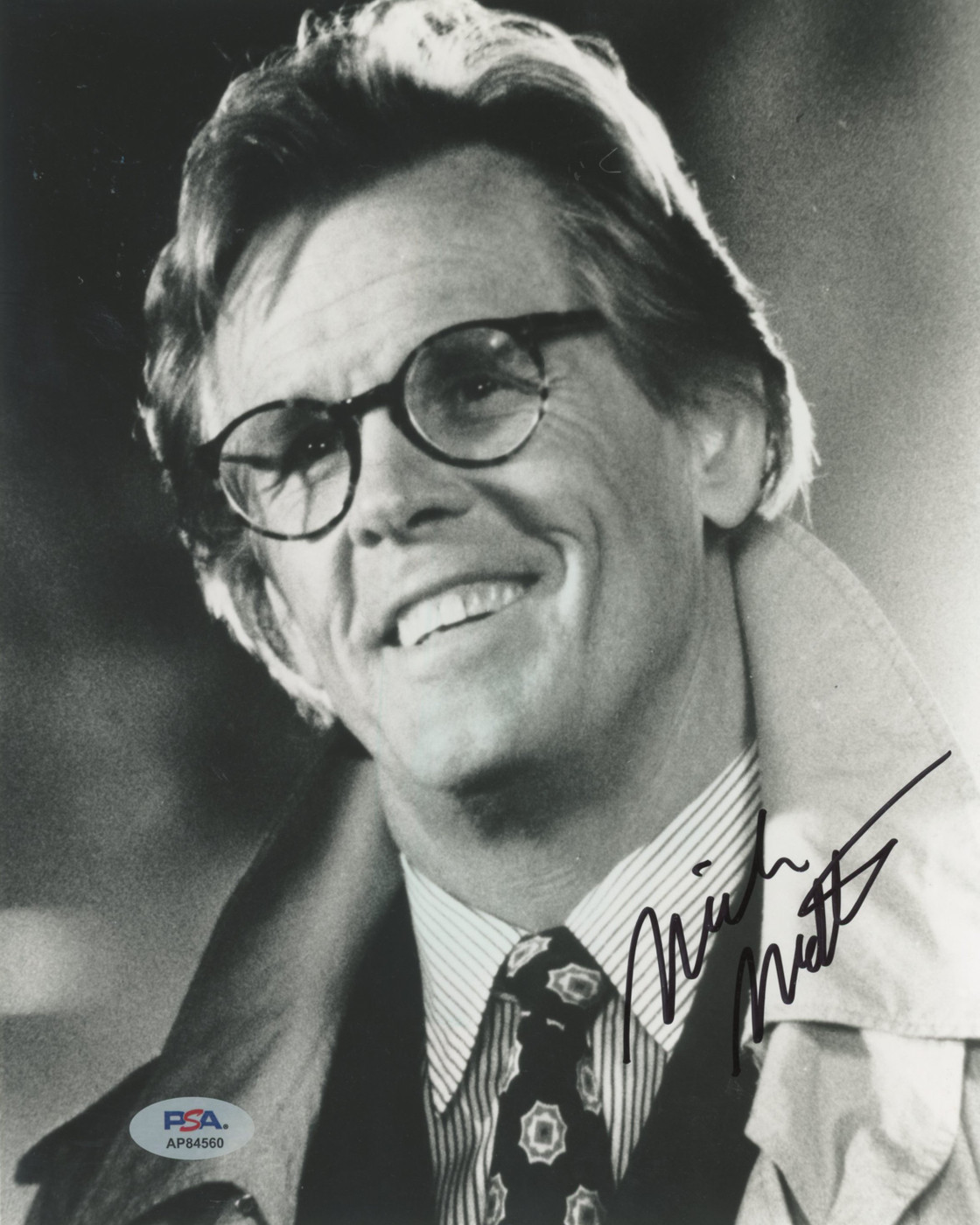 Nick Nolte I Love Trouble Authentic Signed 8x10 Vertical Photo PSA/DNA #AP84560