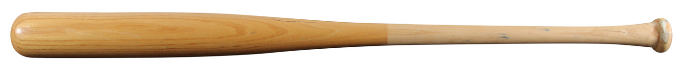 Brewers Robin Yount Signed Game Used Louisville Slugger Player Model Bat BAS