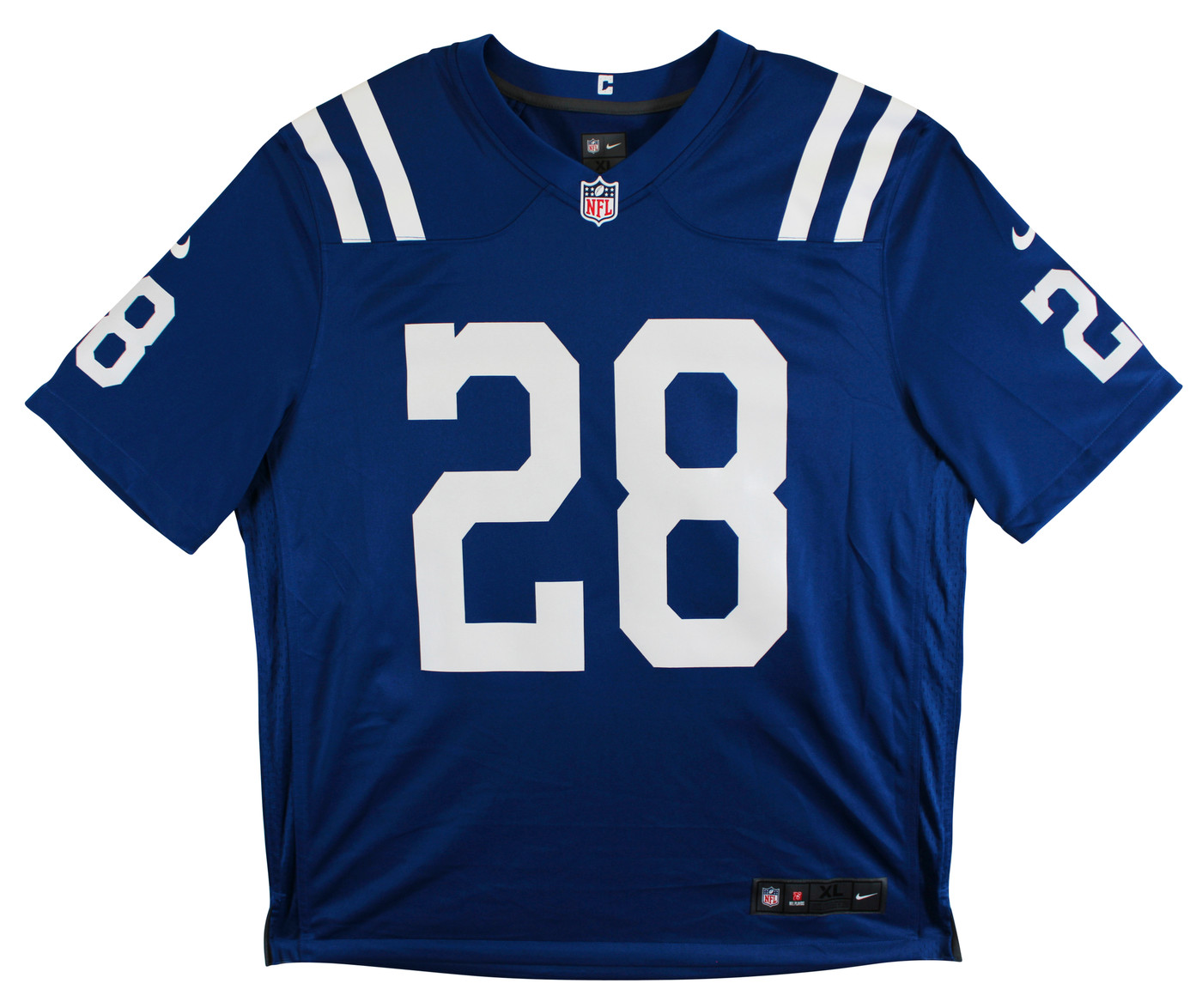 Colts Jonathan Taylor Authentic Signed Blue Nike Limited Jersey BAS Witnessed