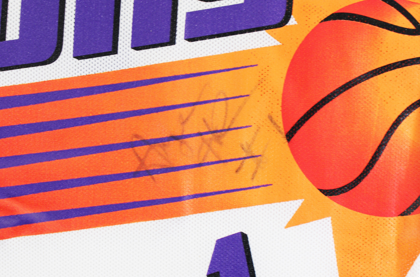 Suns Anfernee Hardaway Signed White Champion Authentic Jersey BAS #BU55008