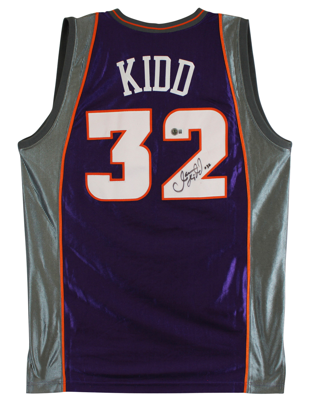 Suns Jason Kidd Authentic Signed Purple Champion Authentic Jersey