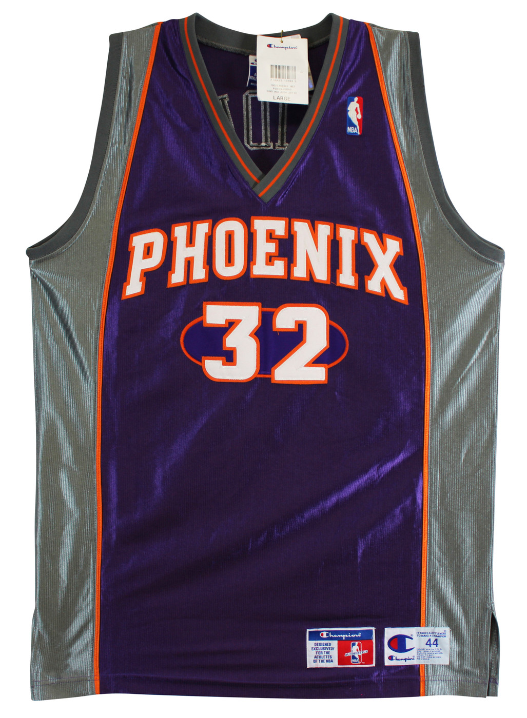 Suns Jason Kidd Authentic Signed Purple Champion Authentic Jersey