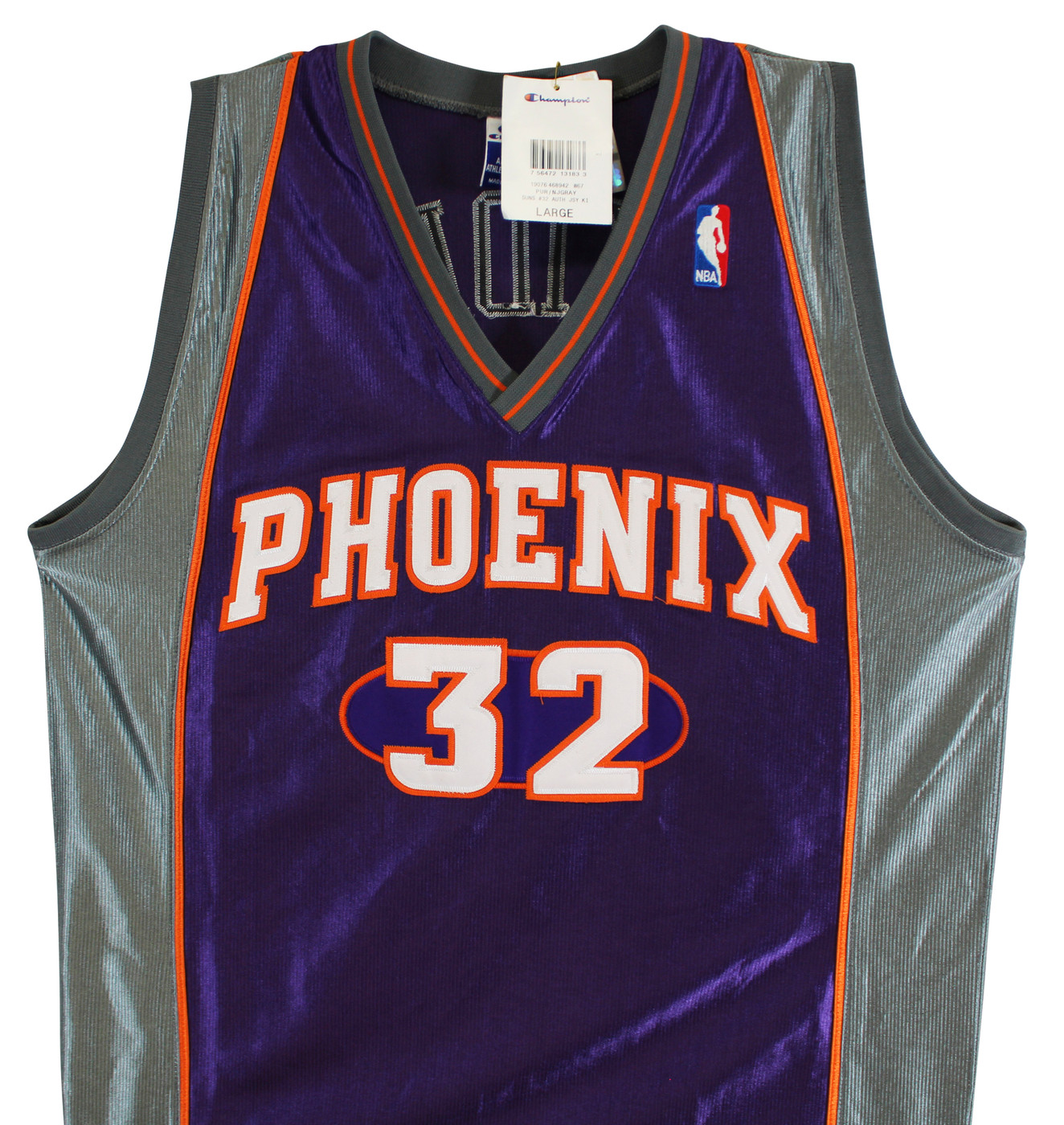 Suns Jason Kidd Authentic Signed Purple Champion Authentic Jersey