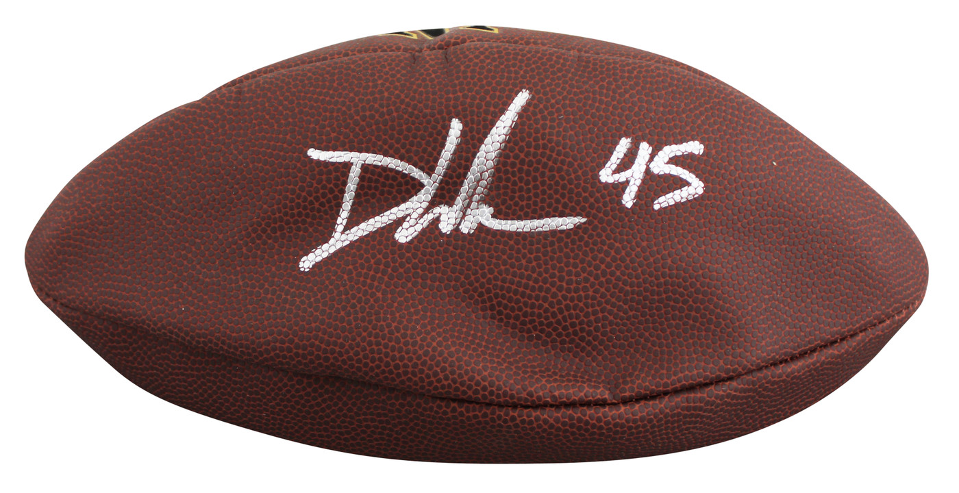 Buccaneers Devin White Signed Wilson Super Grip Nfl Football BAS #WG71364