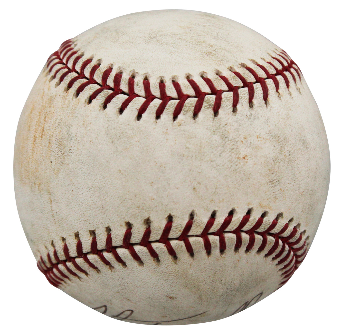 Tigers Alan Trammell Signed Practice Used Allen Selig OML Baseball BAS #BV70301