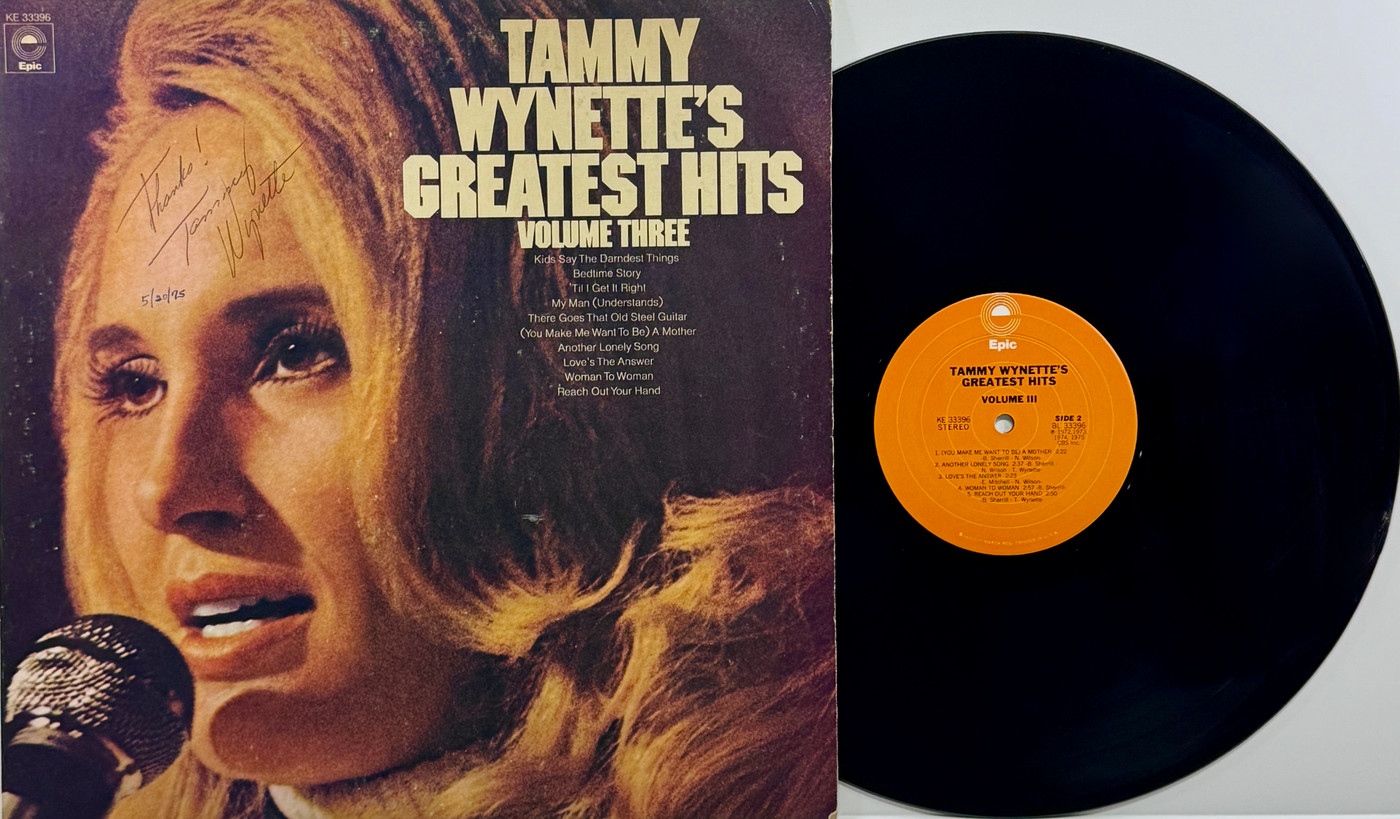 Tammy Wynette " Greatest Hits Vol 3" Vinyl
