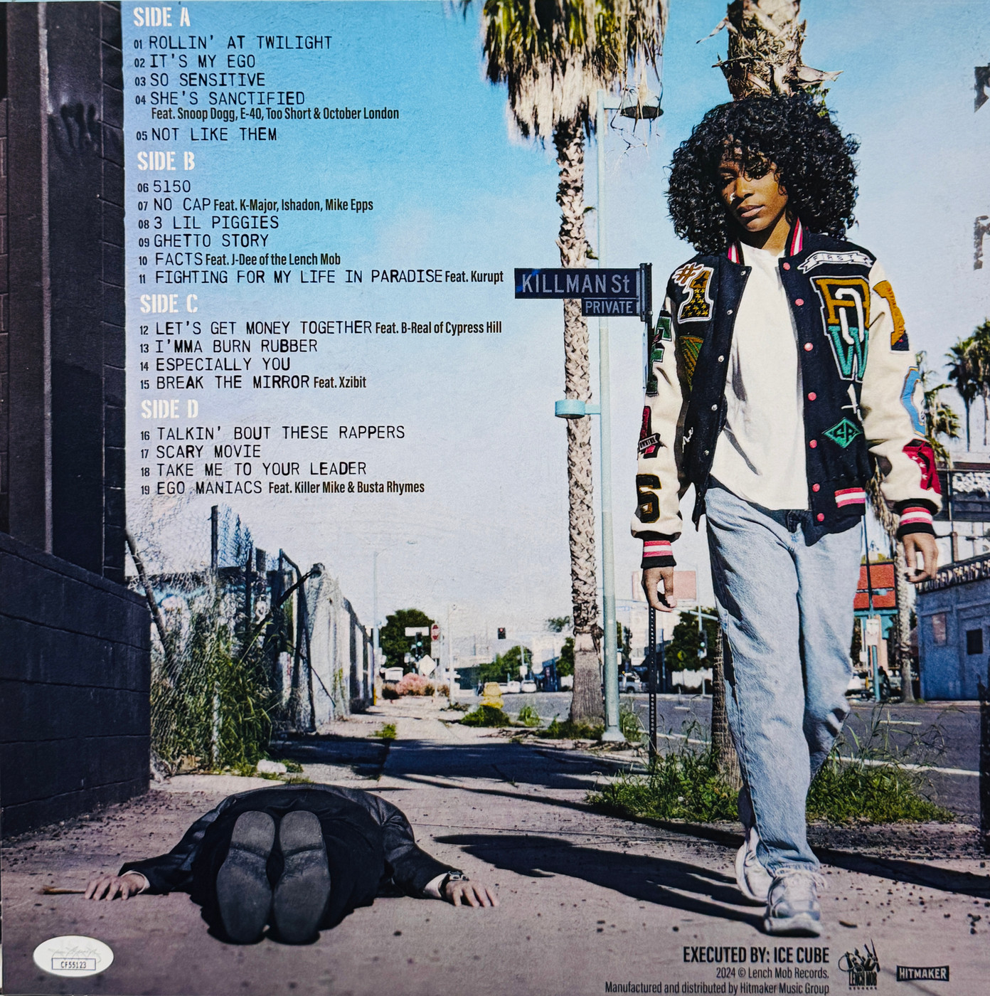 Ice Cube "Man Down" Double LP