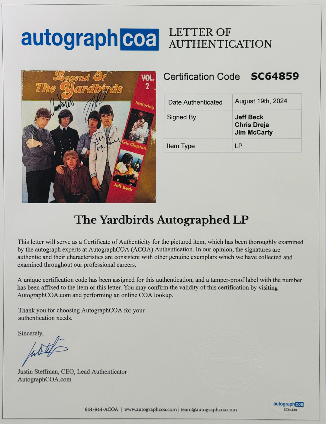 The Yardbirds 