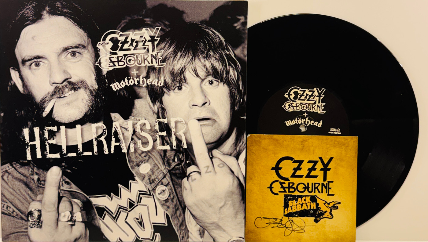 Ozzy Osbourne & Motörhead "Hellraiser" 10" Vinyl