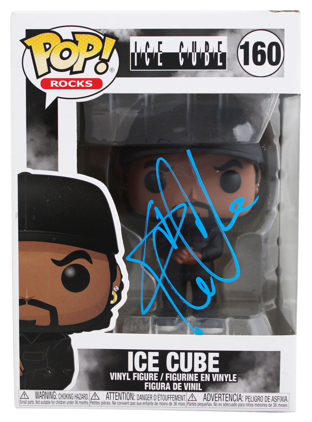 Ice Cube Authentic Signed Ice Cube #160 Funko Pop Vinyl Figure JSA #CI92485