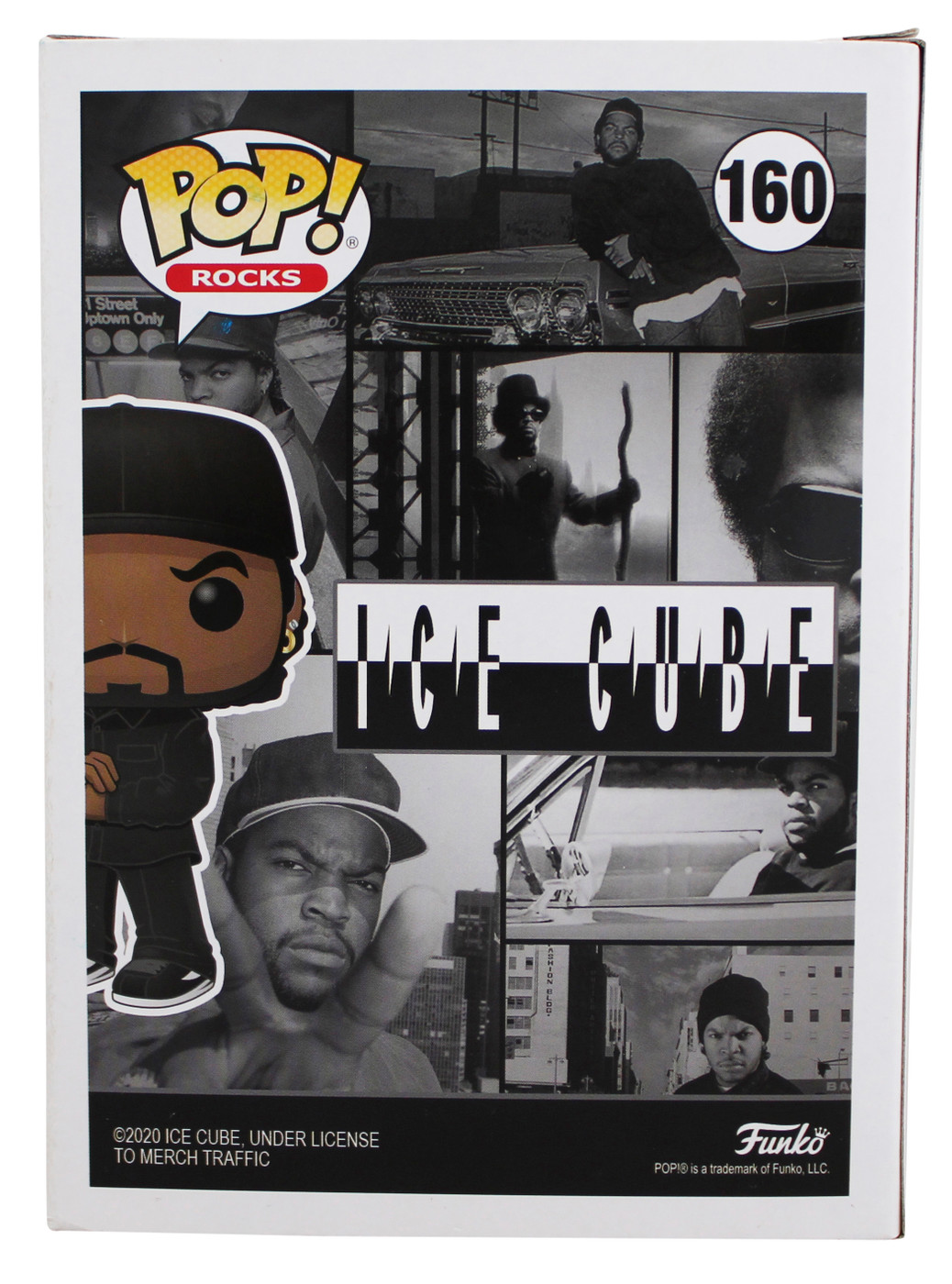 Ice Cube Authentic Signed Ice Cube #160 Funko Pop Vinyl Figure JSA #CI92485