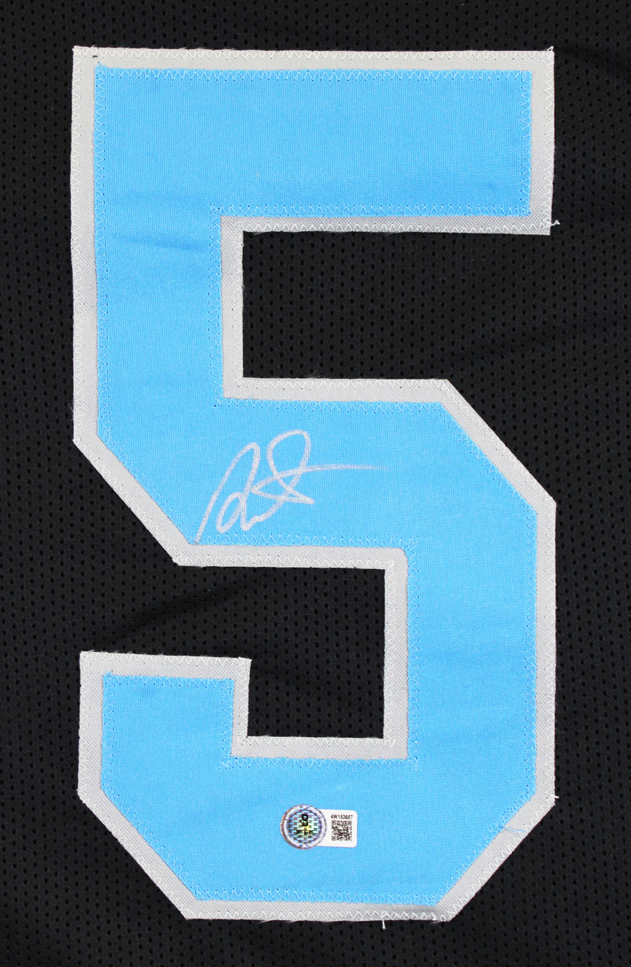 David Montgomery Authentic Signed Black Pro Style Jersey BAS Witnessed