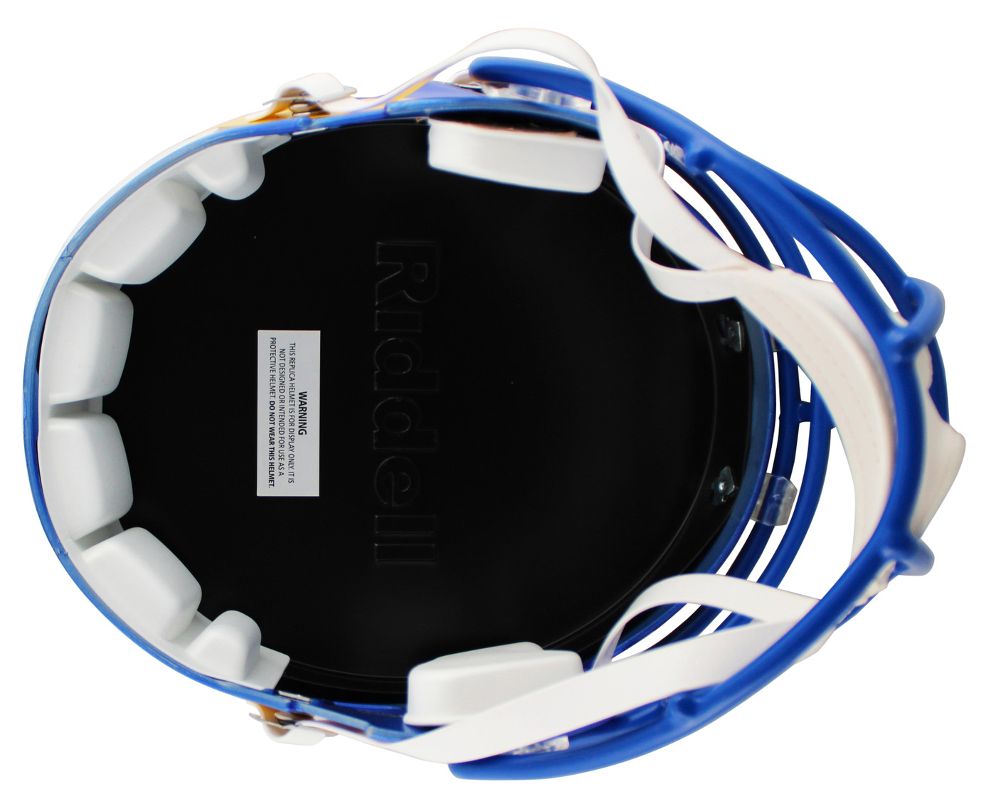 Rams Aaron Donald Authentic Signed Full Size Speed Rep Helmet Autographed BAS