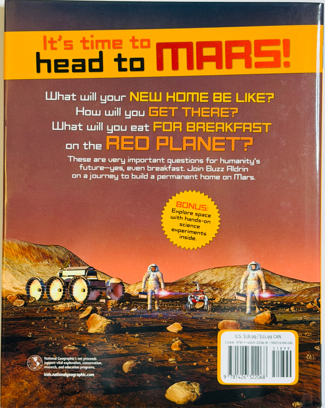 Buzz Aldrin "Welcome To Mars"