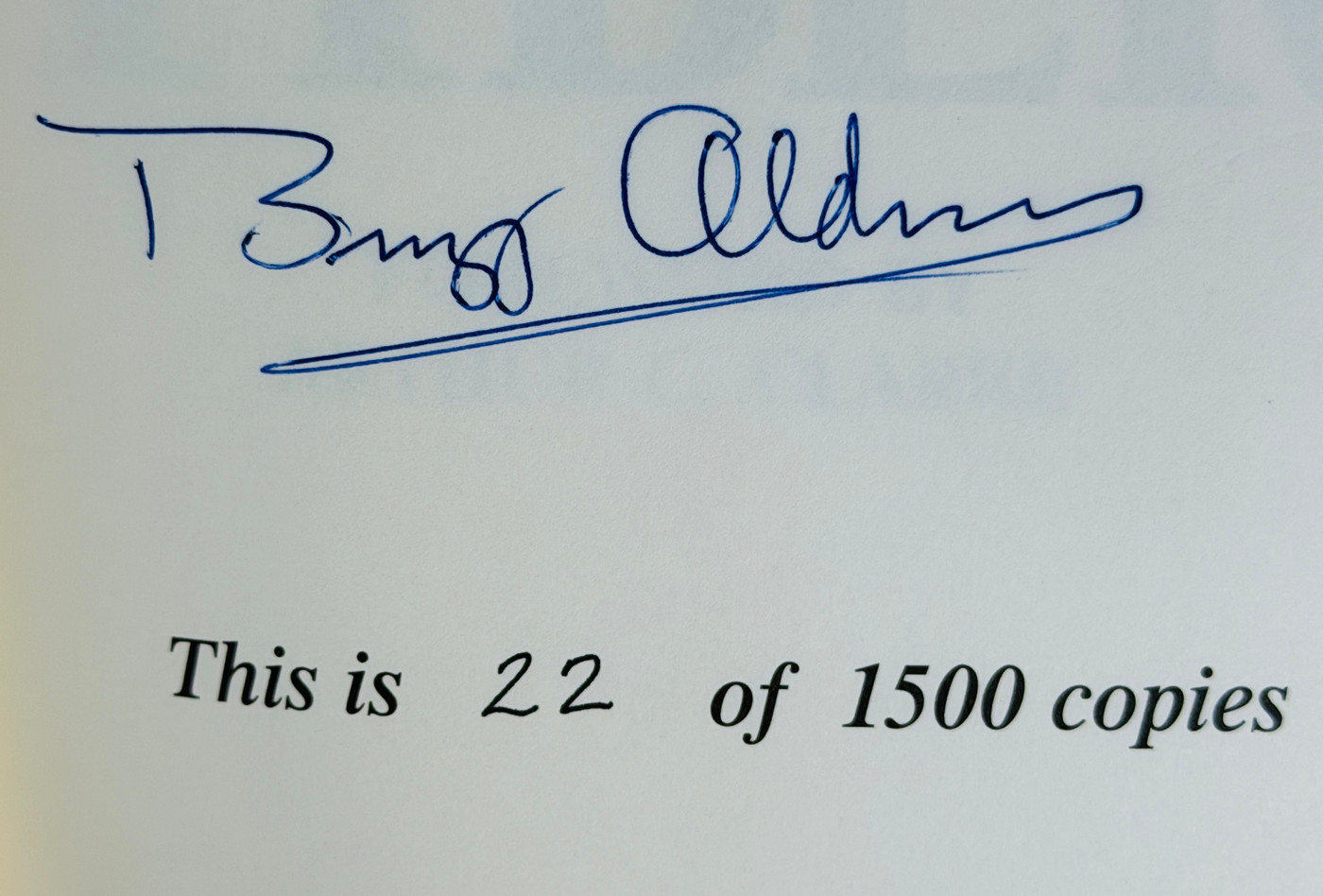 Buzz Aldrin & Arthur C. Clarke  "Encounter With Tiber" Leather bound Gold tipped pages