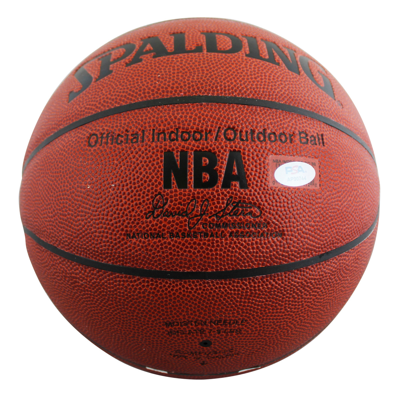 Lakers Kobe Bryant Authentic Signed Spalding I/O Basketball PSA/DNA #AP90744