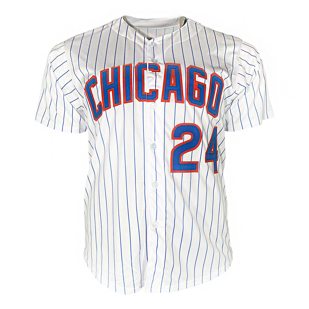 Dexter Fowler Signed 16 WSC Inscription Chicago Pinstripe Baseball Jersey (JSA)