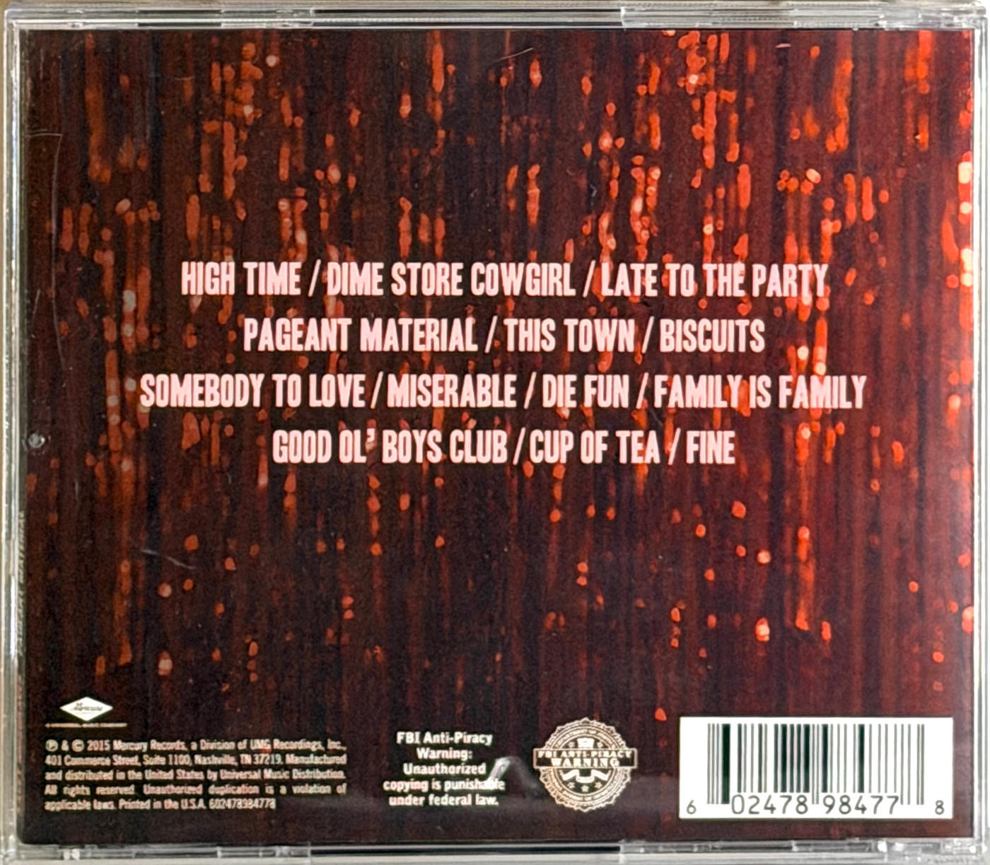 Kacey Musgraves "Pageant Material"