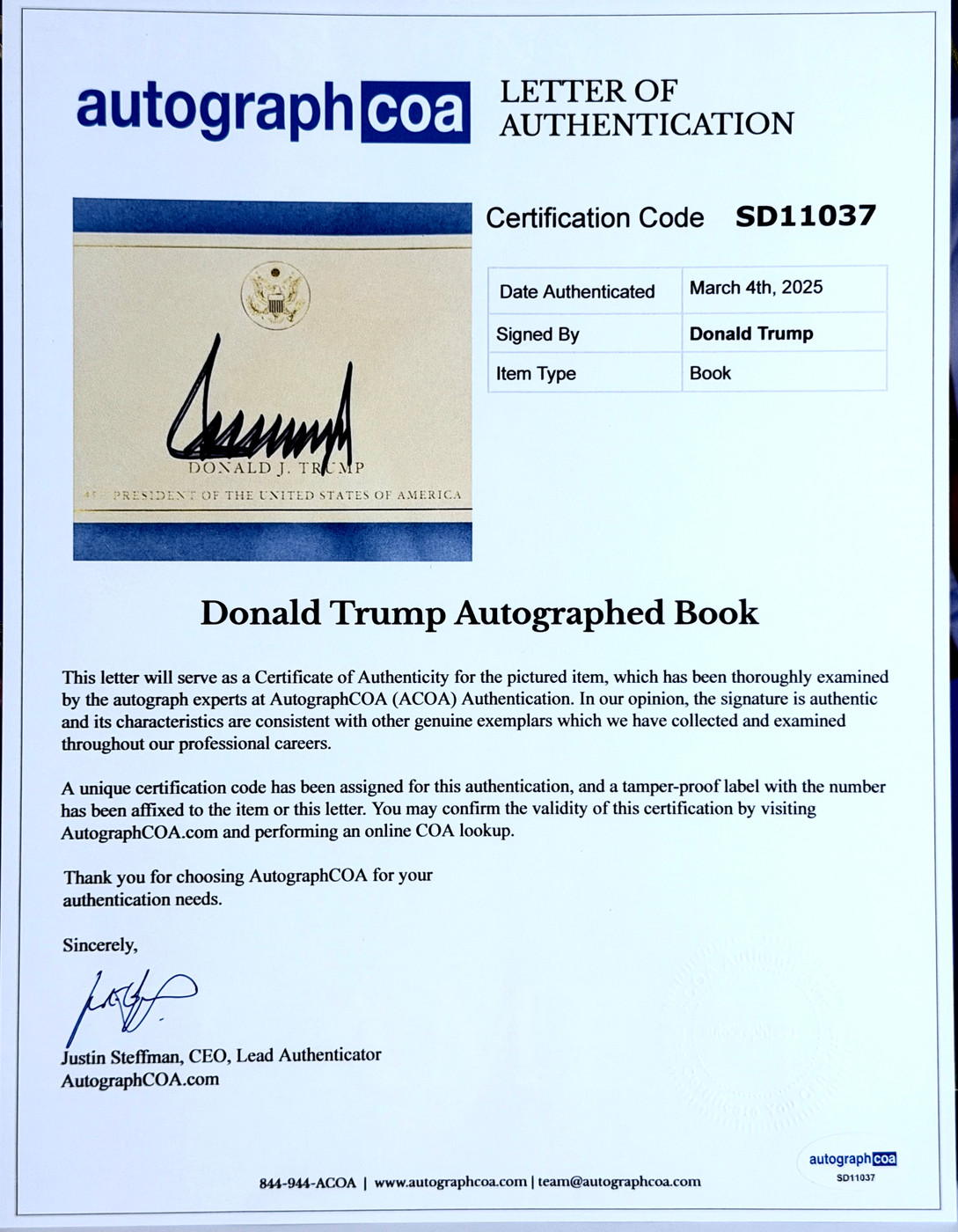 Donald Trump "Save America"