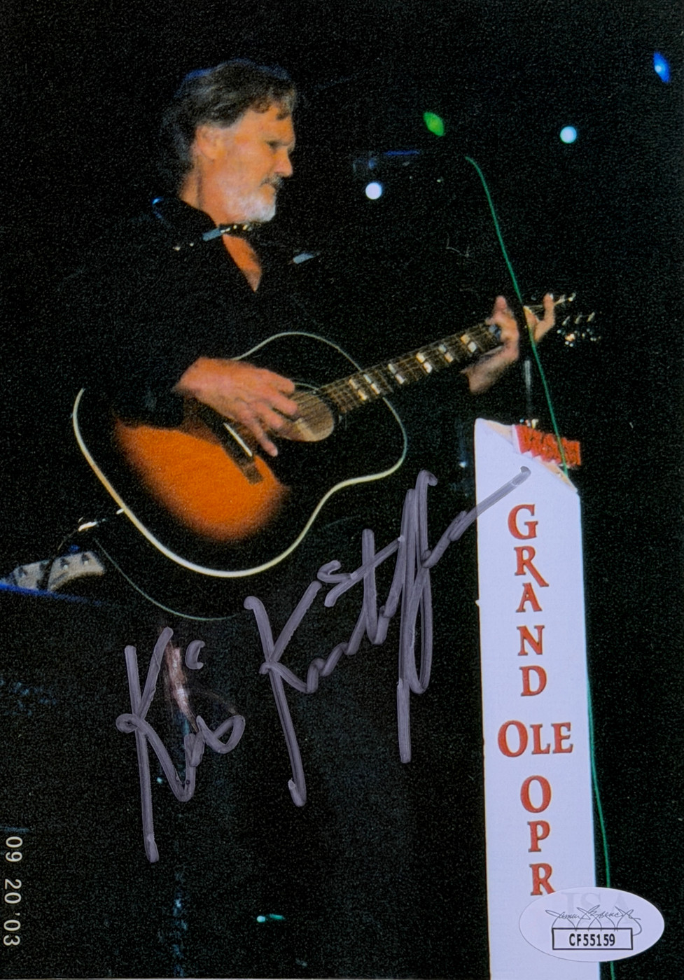 Kris Kristofferson 5x7