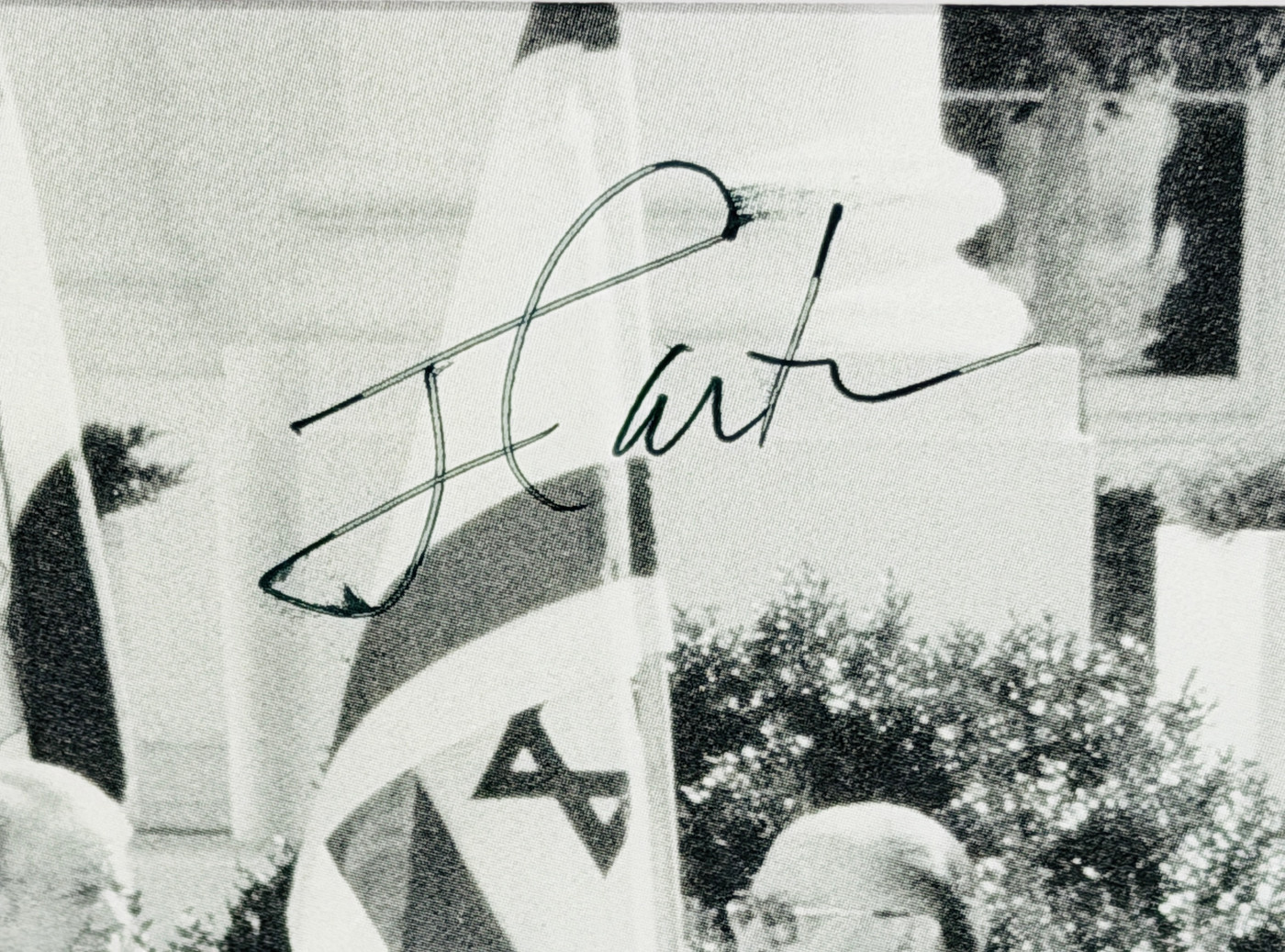 Jimmy Carter Framed Photo Display