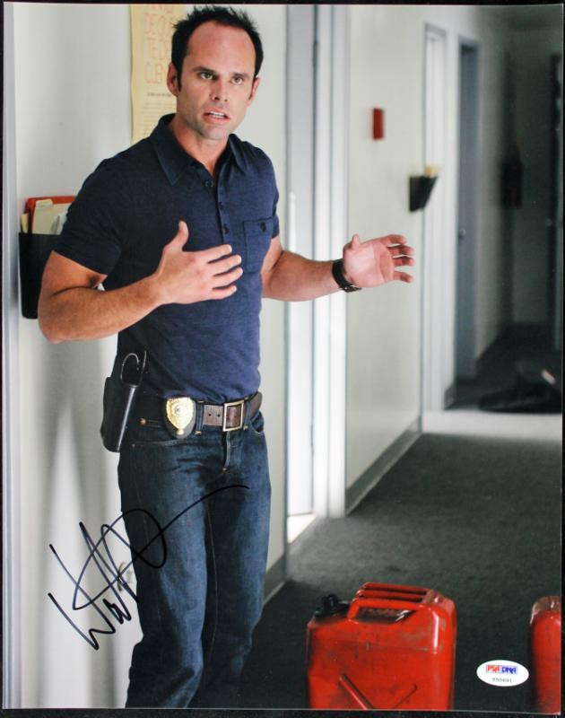 Walton Goggins Justified Signed Authentic 11X14 Photo PSA/DNA #T50691