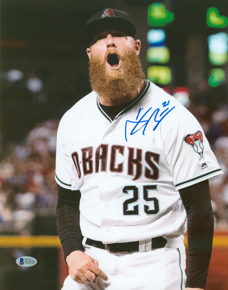 D-Backs Archie Bradley Authentic Signed 11x14 Photo BAS