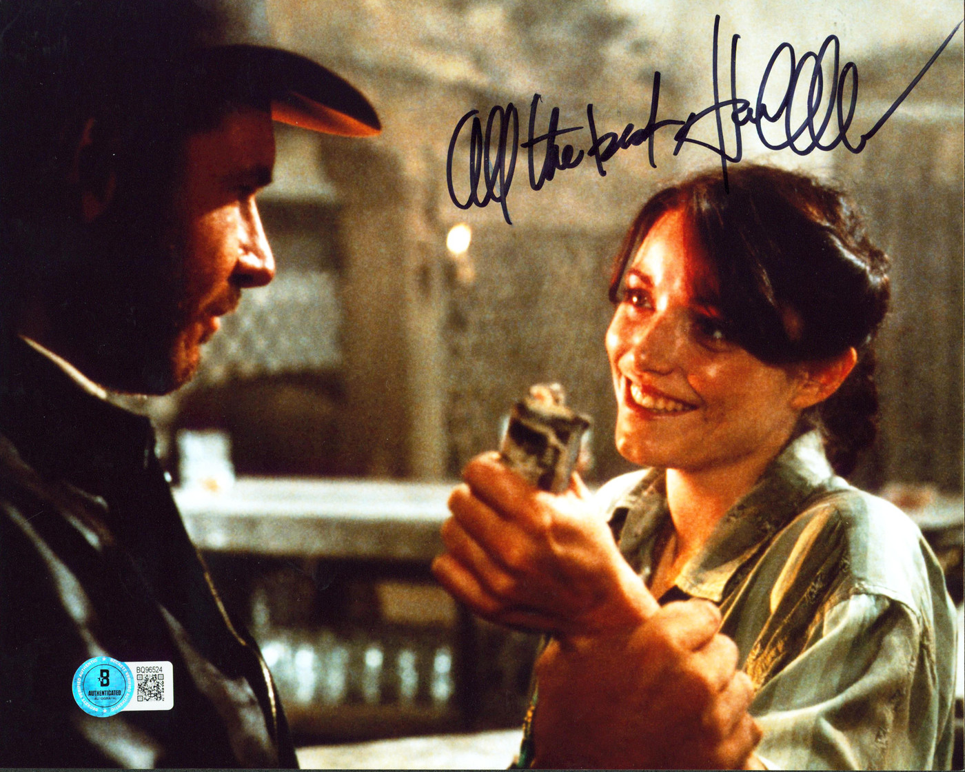 Karen Allen Indiana Jones "All The Best" Signed 8x10 Horizontal Photo BAS 4