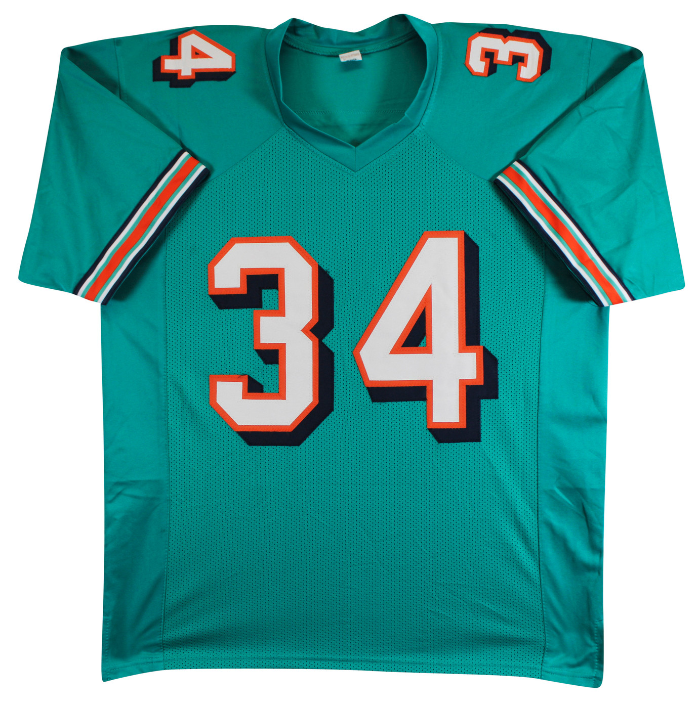 Ricky Williams Authentic Signed Teal Pro Style Jersey Autographed JSA Witness