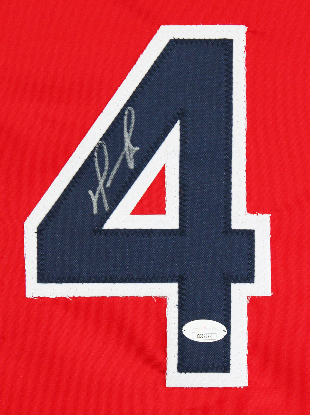 David Ortiz Authentic Signed Red Pro Style Jersey Autographed JSA