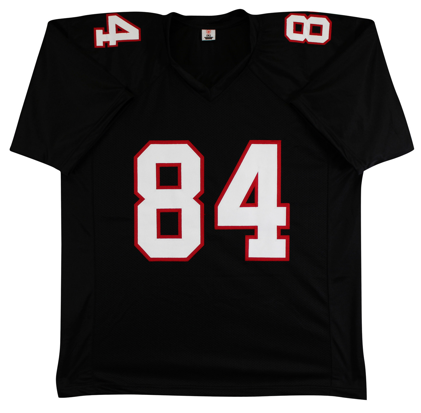 Roddy White Authentic Signed Black Pro Style Jersey Autographed BAS Witnessed