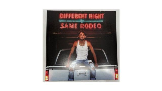 Bailey Zimmerman with Red Vinyl "Different Night Same Rodeo"