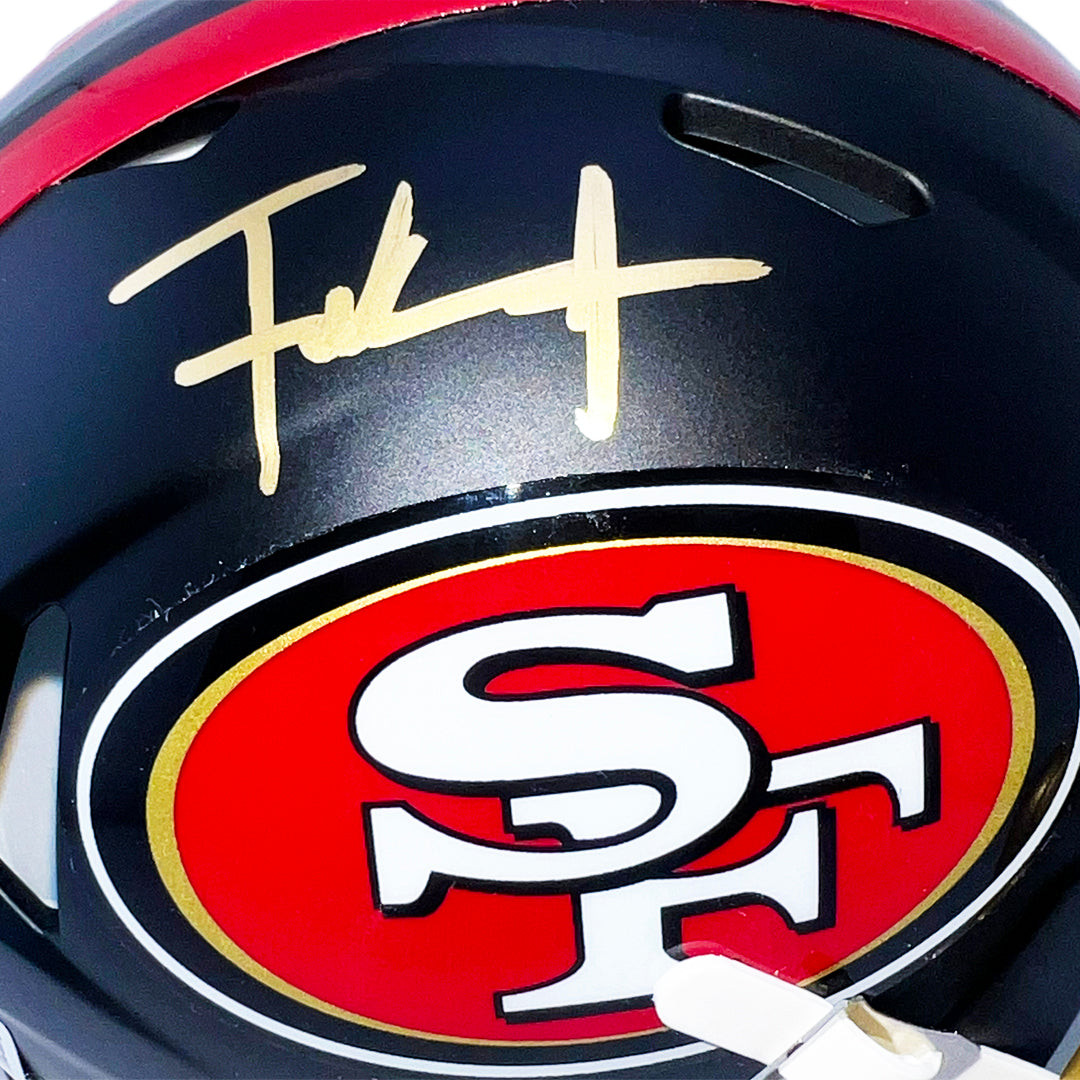 Frank Gore Signed San Francisco 49ers Rivalries Speed Mini Football ...