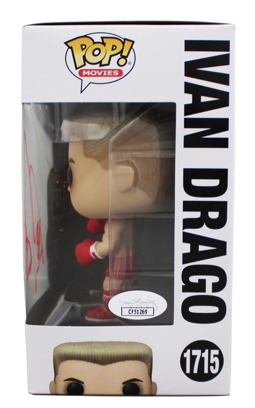 Dolph Lundgren Rocky IV Signed Ivan Drago #1715 Funko Pop Figure JSA #CF51269
